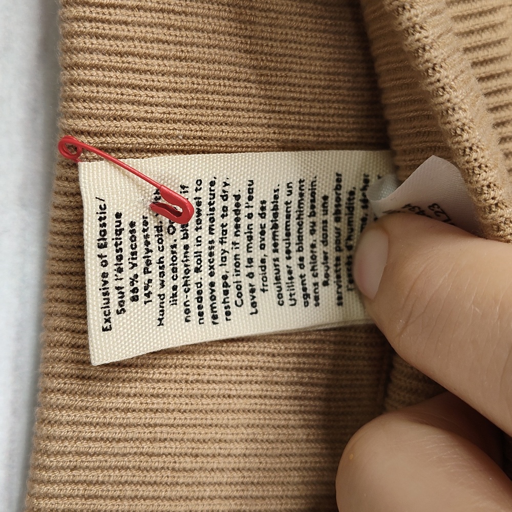 Open Edit Long Knit Pencil Skirt - Picture 6 of 7